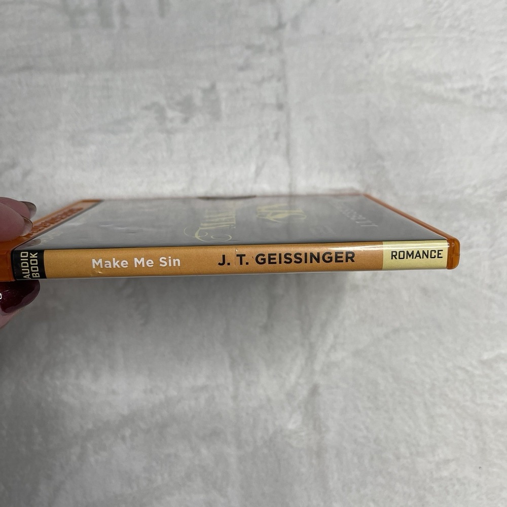 [Audiobook] Make Me Sin By J.T. Geissinger [MP3 CD] Romance 12 Hour 10 Minutes - Picture 4 of 4